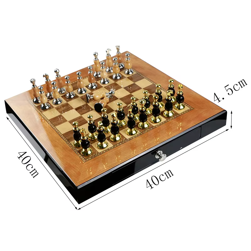 Bamboo Chess Travel Kit