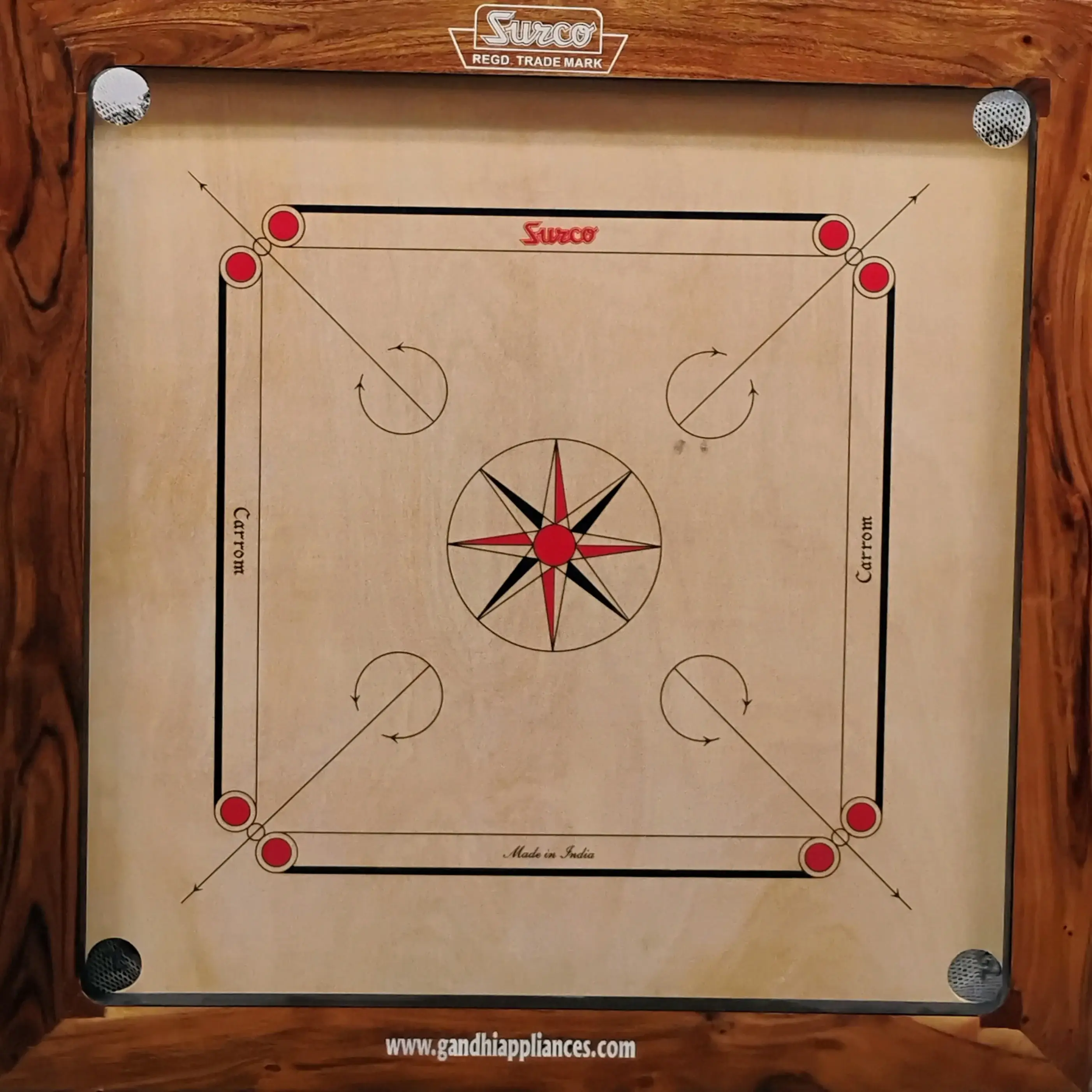 Mini Carrom Travel Set
